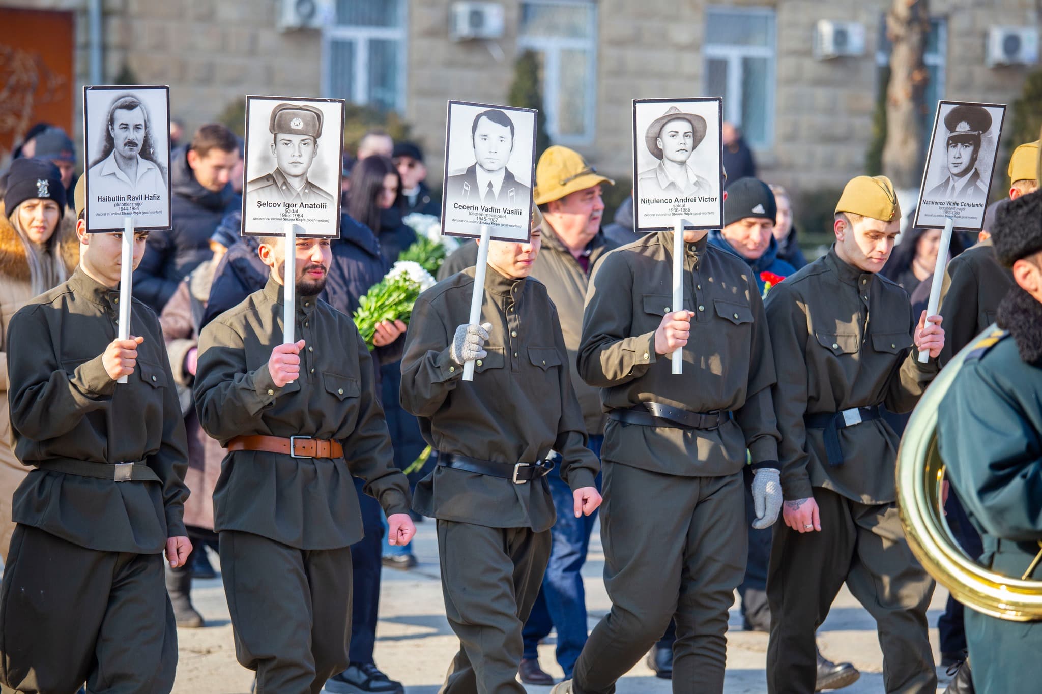 (FOTO) Omagiu adus veteranilor războiului din Afganistan, la 36 de ani de la retragerea trupelor sovietice (2)