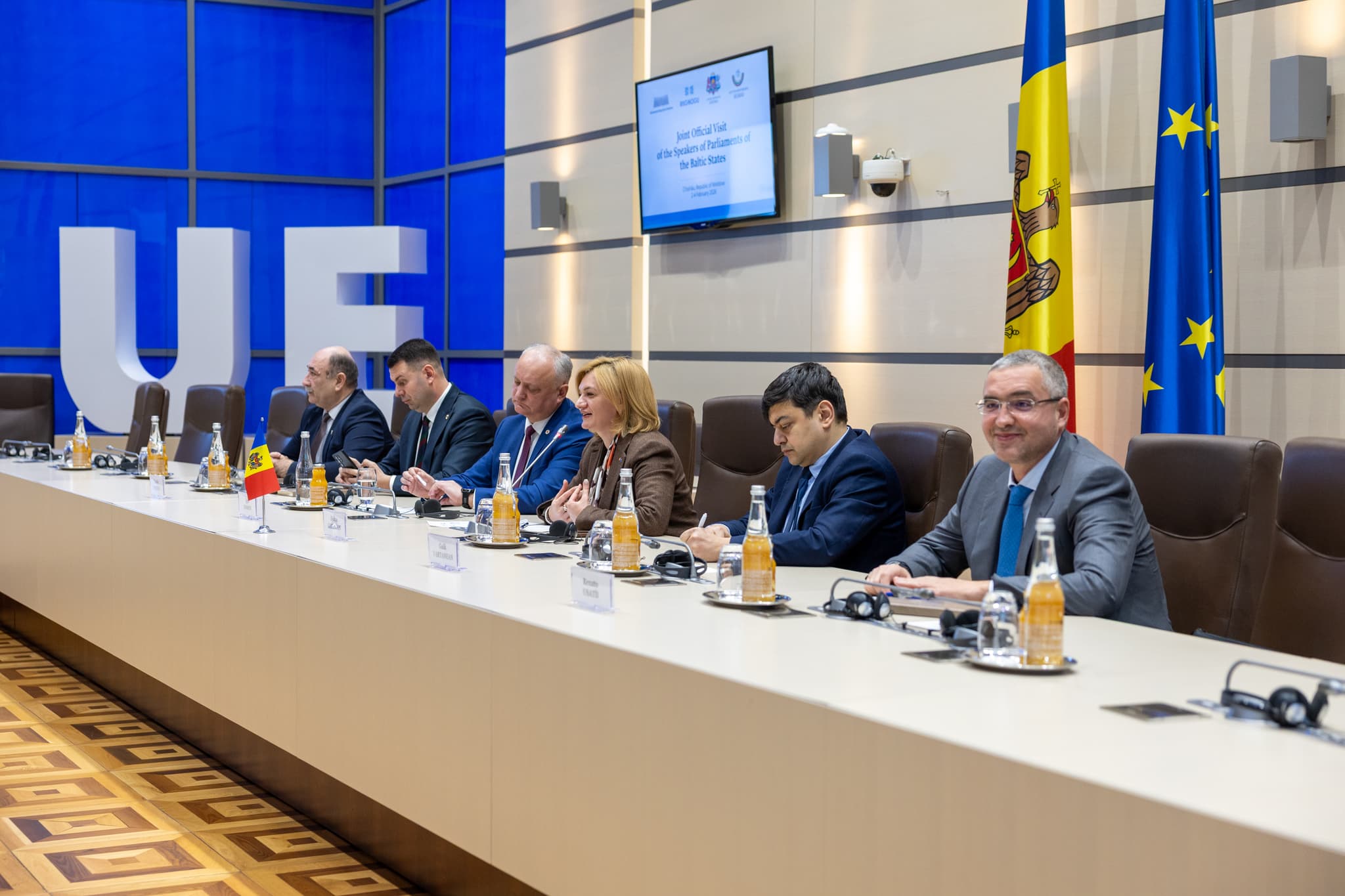 (FOTO) Renato Usatîi a participat la întrevederea cu președinții parlamentelor din țările baltice (3)