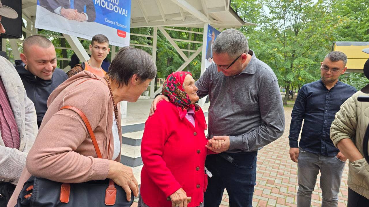 05.10.2024 – Meeting of presidential candidate Renato Usatîi with the residents of Ungeni