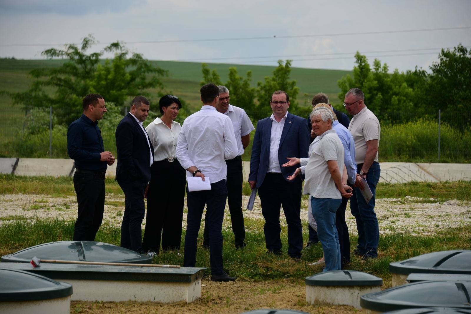 Mihail Dobrovolschi, Partidul Nostru: Construcția conductei magistrale de apă de 22 km, care va traversa 6 localități, este un proiect strategic pentru Glodeni (2)