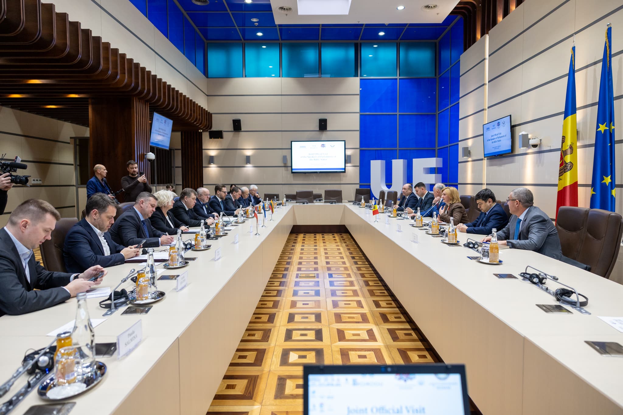 (FOTO) Renato Usatîi a participat la întrevederea cu președinții parlamentelor din țările baltice (2)