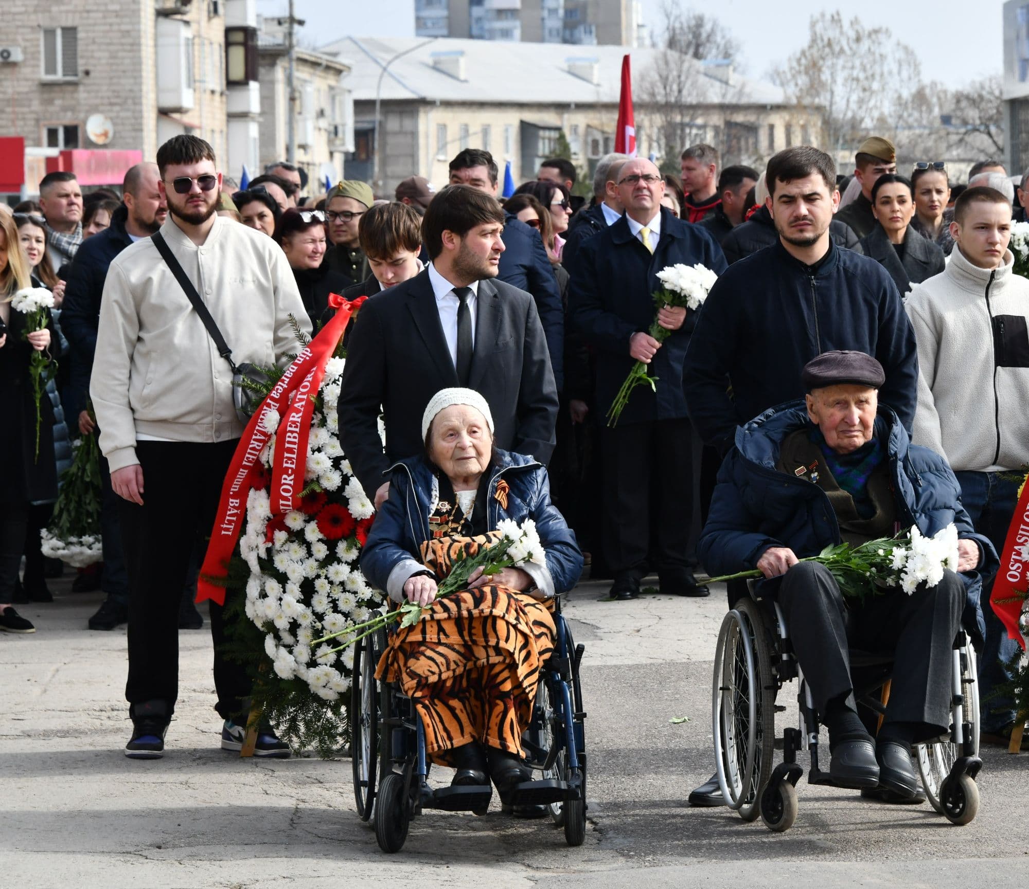 La Bălți au avut loc evenimente solemne cu ocazia celei de-a 81-a aniversări de la eliberarea orașului de fascism (8)