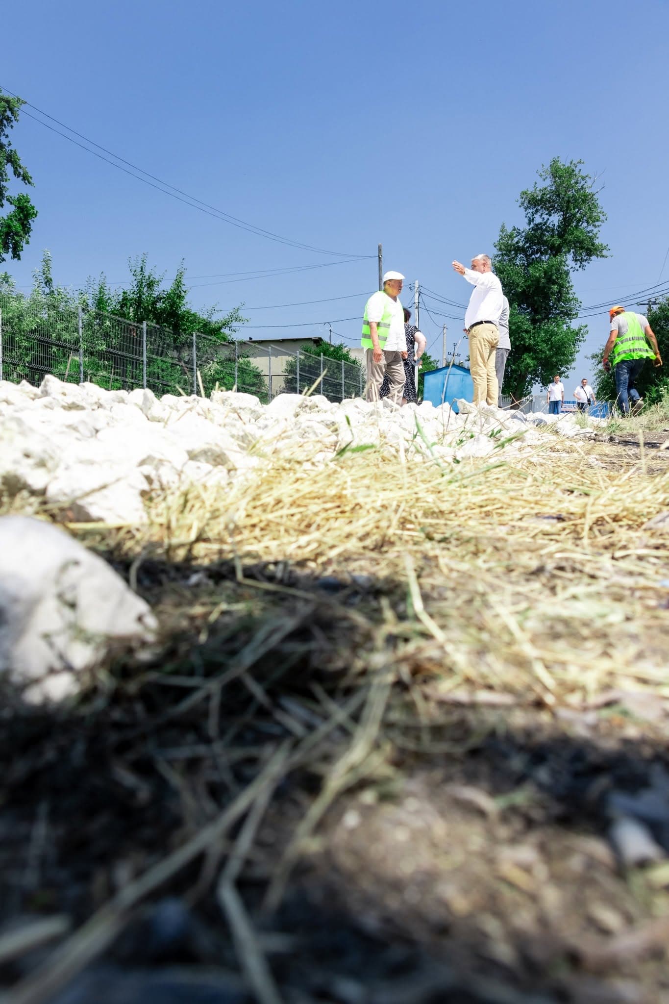 Primarul orașului Drochia, Nina Cereteu: Orașul a devenit un adevărat șantier. Continuă lucrările de reparație a drumurilor, trotuarelor și iluminatului stradal (11)