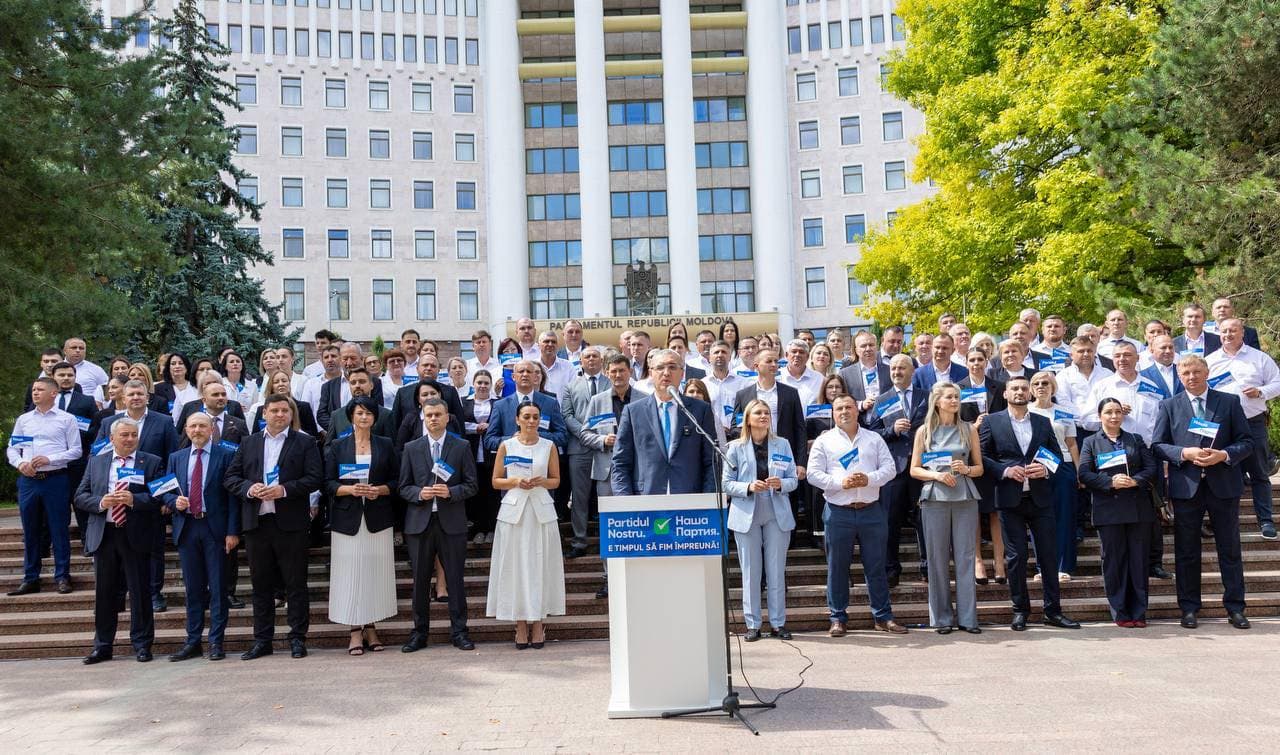 19.08.2025 - Our Party submitted documents and a list of candidates to the Central Election Commission to register for participation in the parliamentary elections on September 28