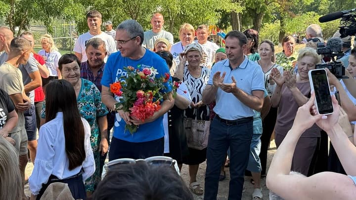 September 7, 2025 – Meeting with citizens, Musteața village, Fălești district