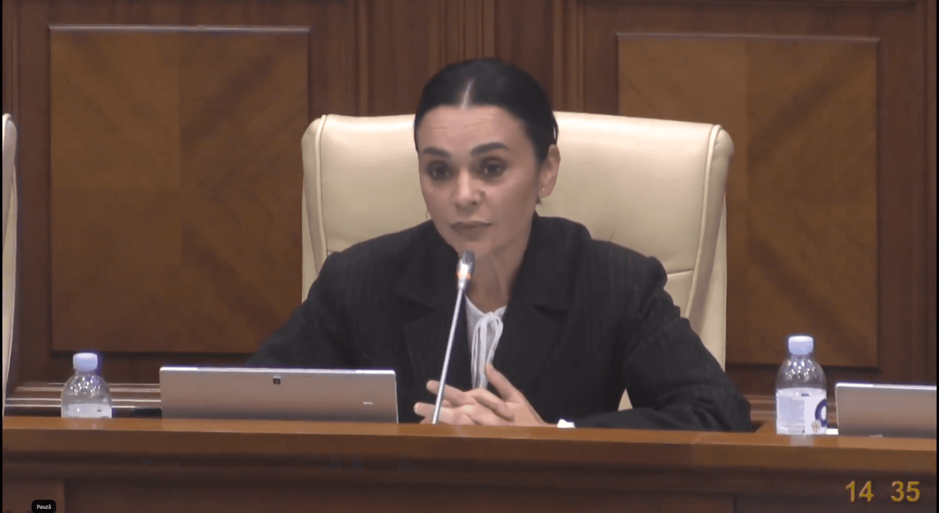 Elena Grițco, Partidul Nostru, a propus premierului desemnat crearea companiei de stat „Servicii de Apă și Canalizare”, care ar prelua și administra centralizat serviciile publice