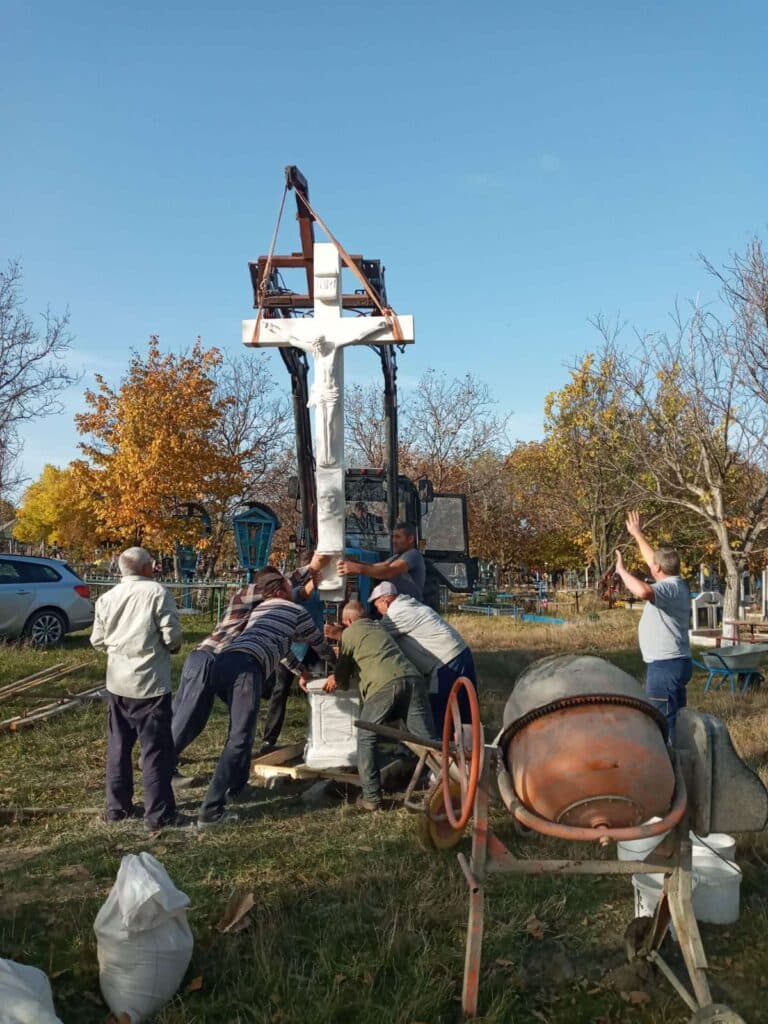Angajamente îndeplinite! Un nou oficiu poștal, stație de așteptare, grădiniță și gimnaziu reparate în satul Ilenuța, raionul Fălești (4)