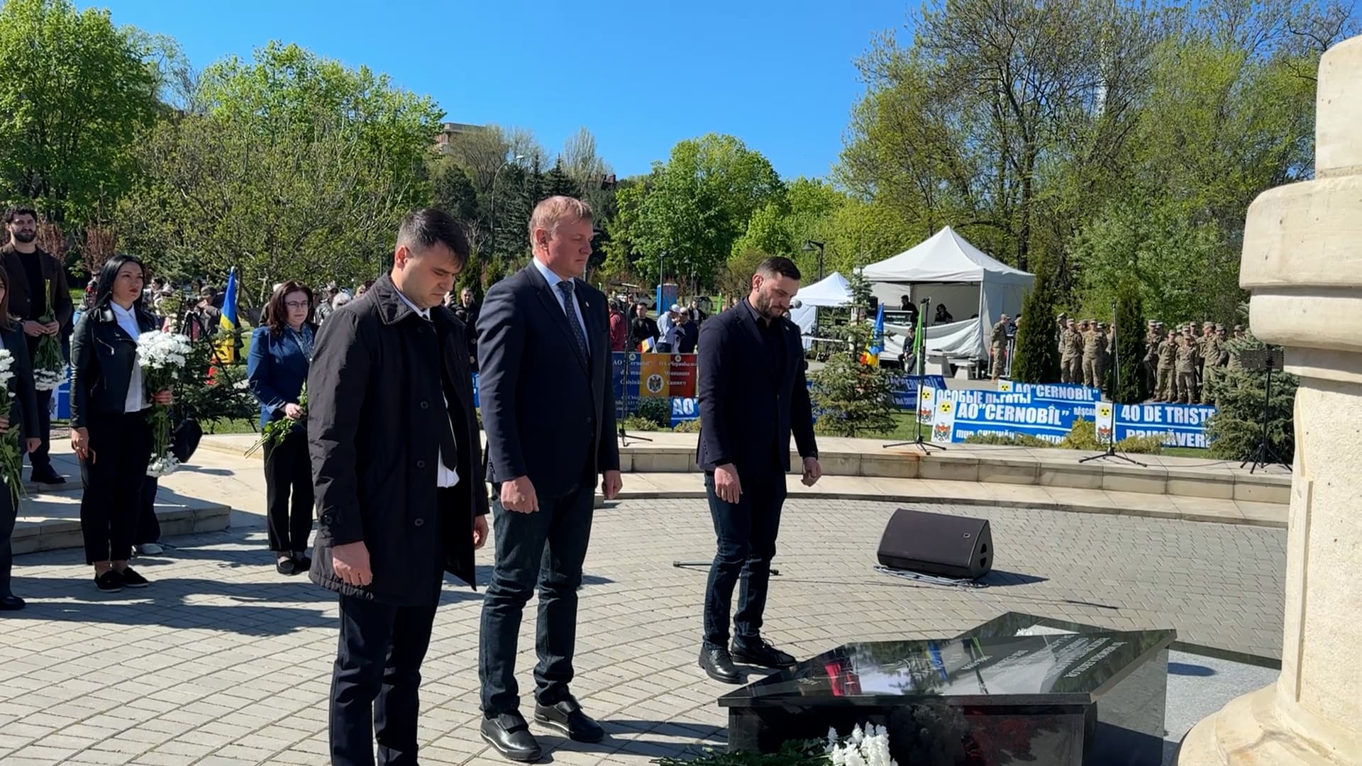 Partidul Nostru a comemorat victimele de la Cernobîl. Renato Usatîi: „Datoria noastră este să le cinstim memoria și să avem grijă de veterani” (2)
