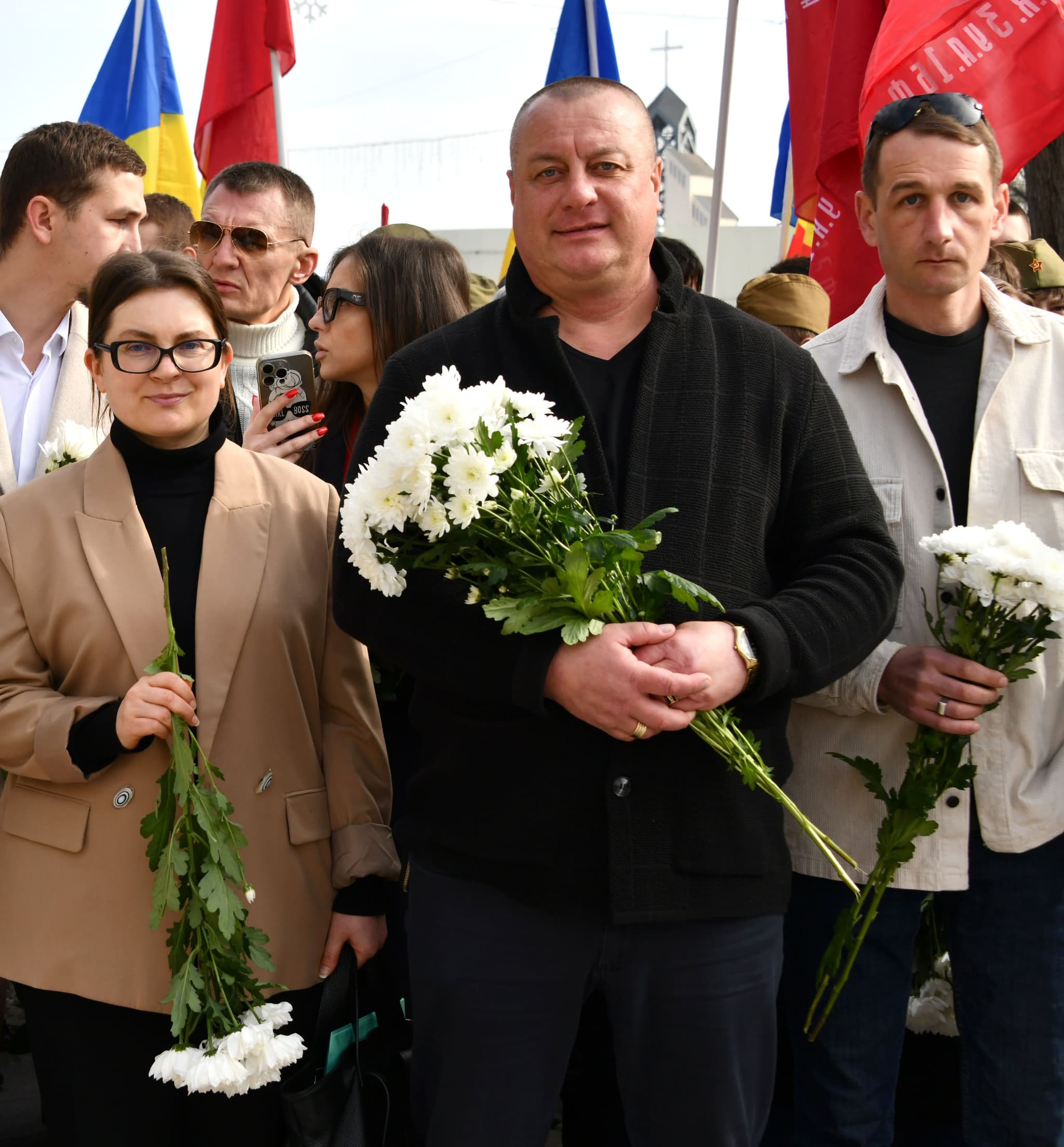 La Bălți au avut loc evenimente solemne cu ocazia celei de-a 81-a aniversări de la eliberarea orașului de fascism (7)