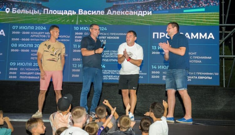 Leader of Our Party provided financial assistance to soccer teams in Balti and Comrat