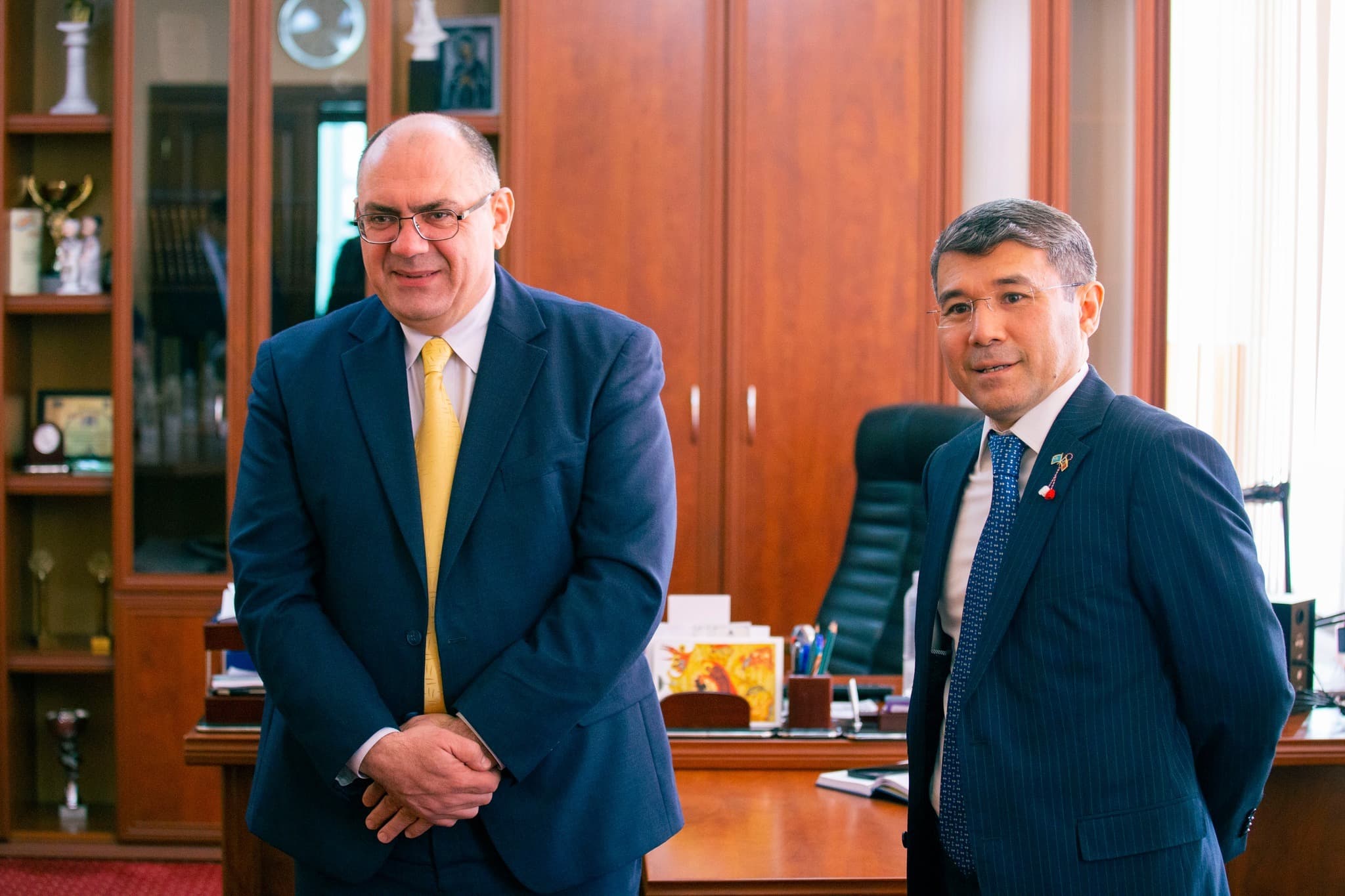 Primarul municipiului Bălți, Alexandr Petkov, a discutat cu reprezentanții ONU și Kazahstanului despre asistență pentru infrastructura orașului (3)