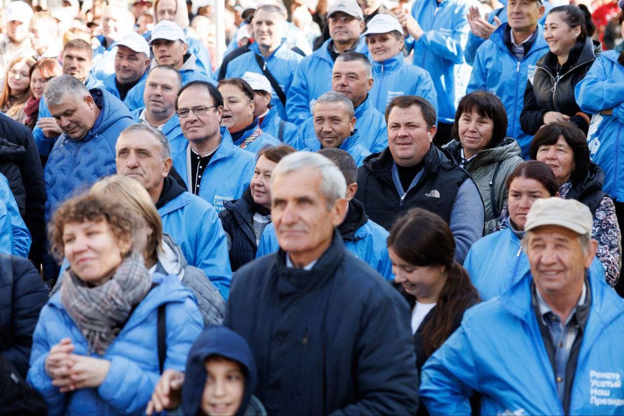 Renato Usatîi, alături de mii de susținători: pe 20 octombrie, Votăm DOAR PENTRU MOLDOVA! (12)