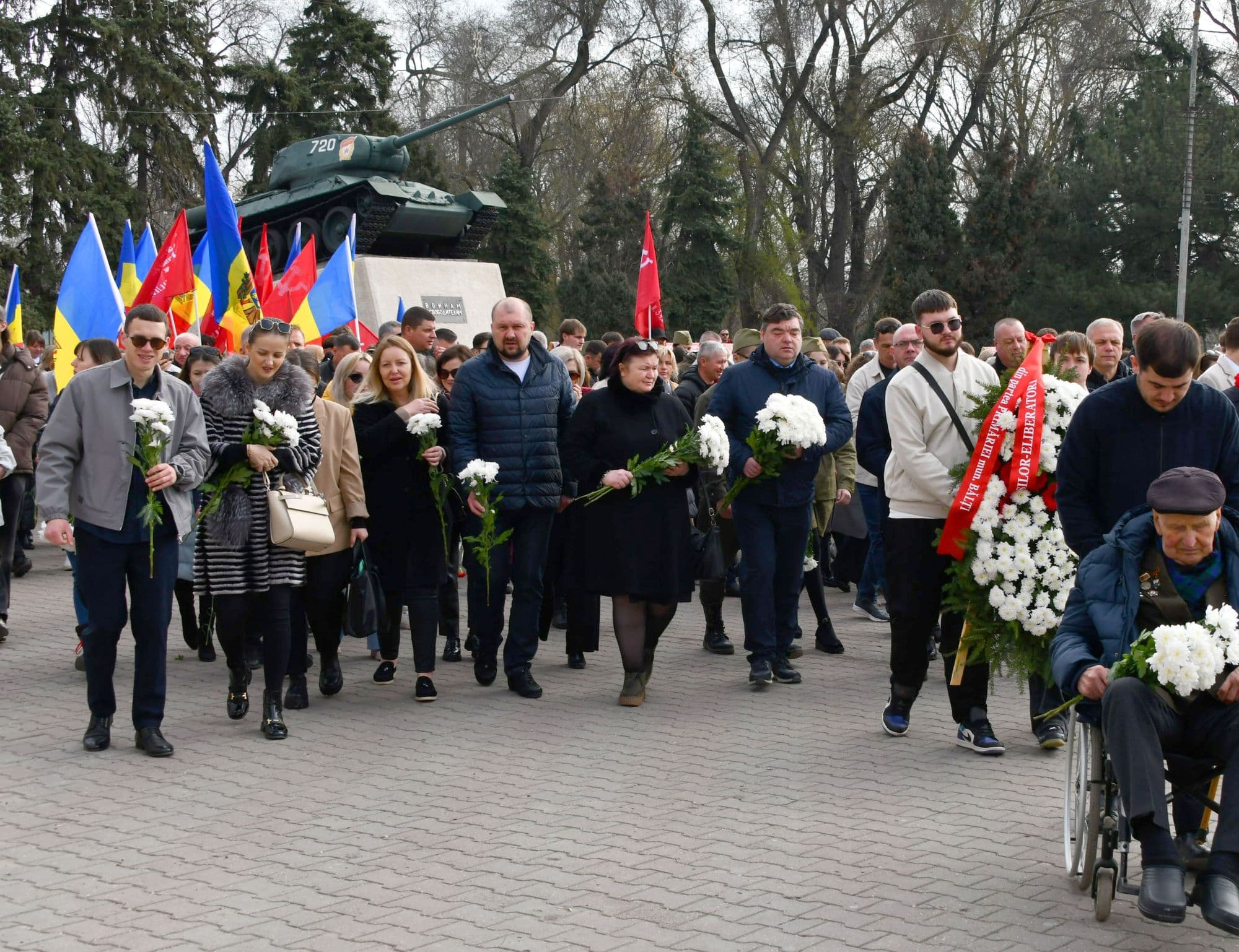 La Bălți au avut loc evenimente solemne cu ocazia celei de-a 81-a aniversări de la eliberarea orașului de fascism (9)