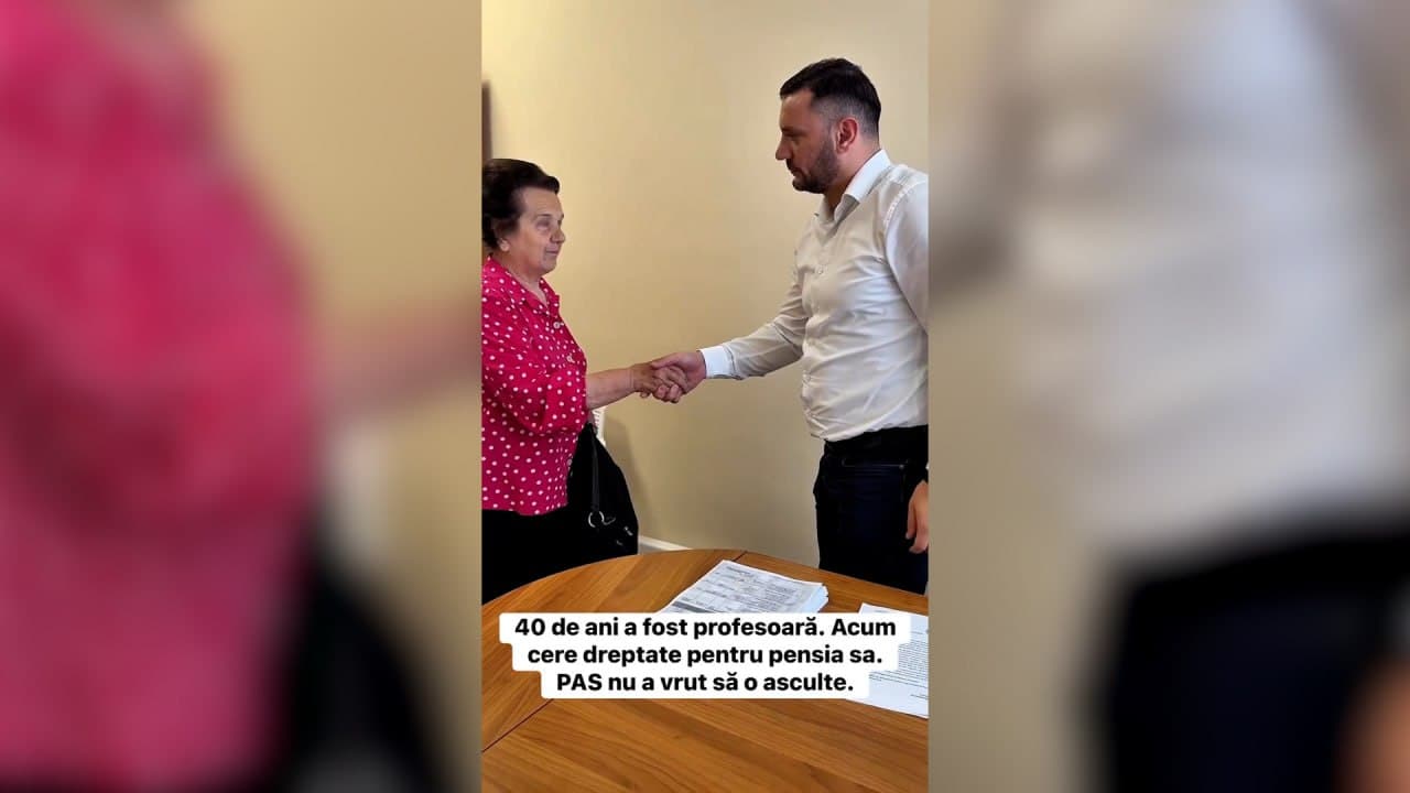 Deputatul Nicolae Margarint, în apărarea unei profesoare cu 40 de ani de muncă, căreia i-a fost recalculată eronat pensia: „Vom lupta pentru dreptate!”