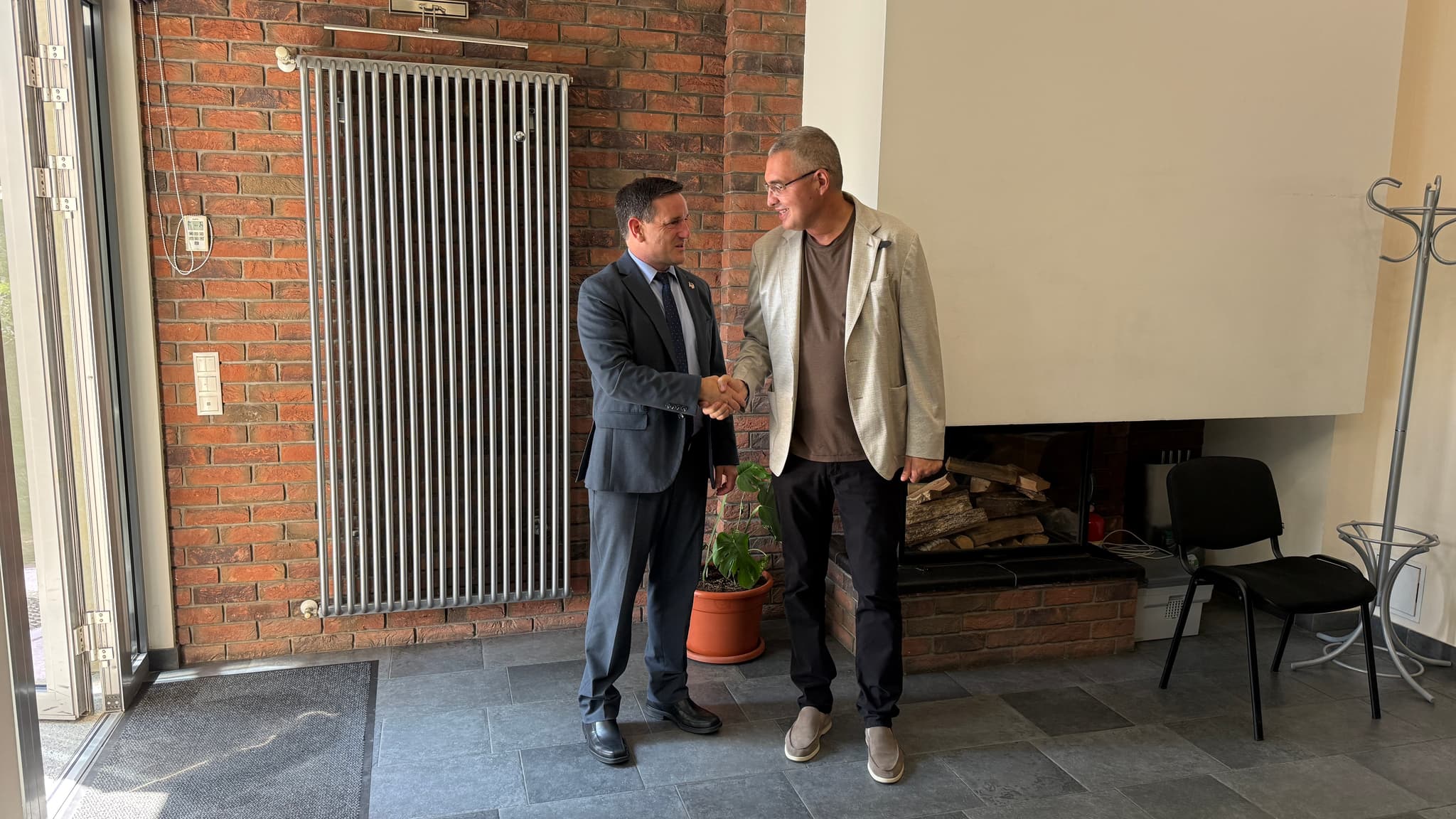 Renato Usatîi a avut întrevedere cu Nick Pietrowicz, însărcinat cu afaceri al Ambasadei SUA în Republica Moldova