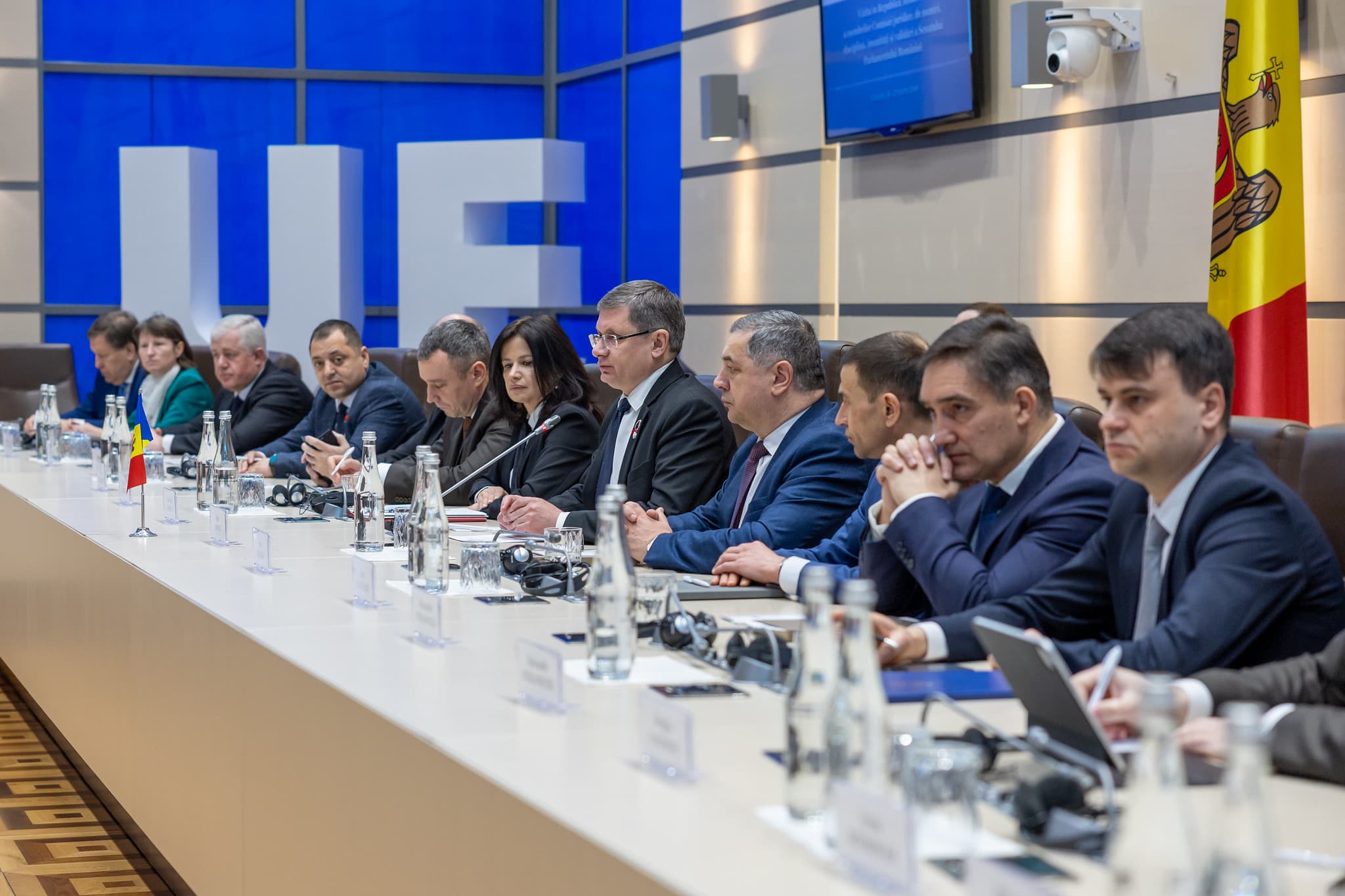 27.03.2026 Deputy of Our Party, Alexandr Berlinschii, participated in a meeting with members of the Legal Committee of the Senate of Romania