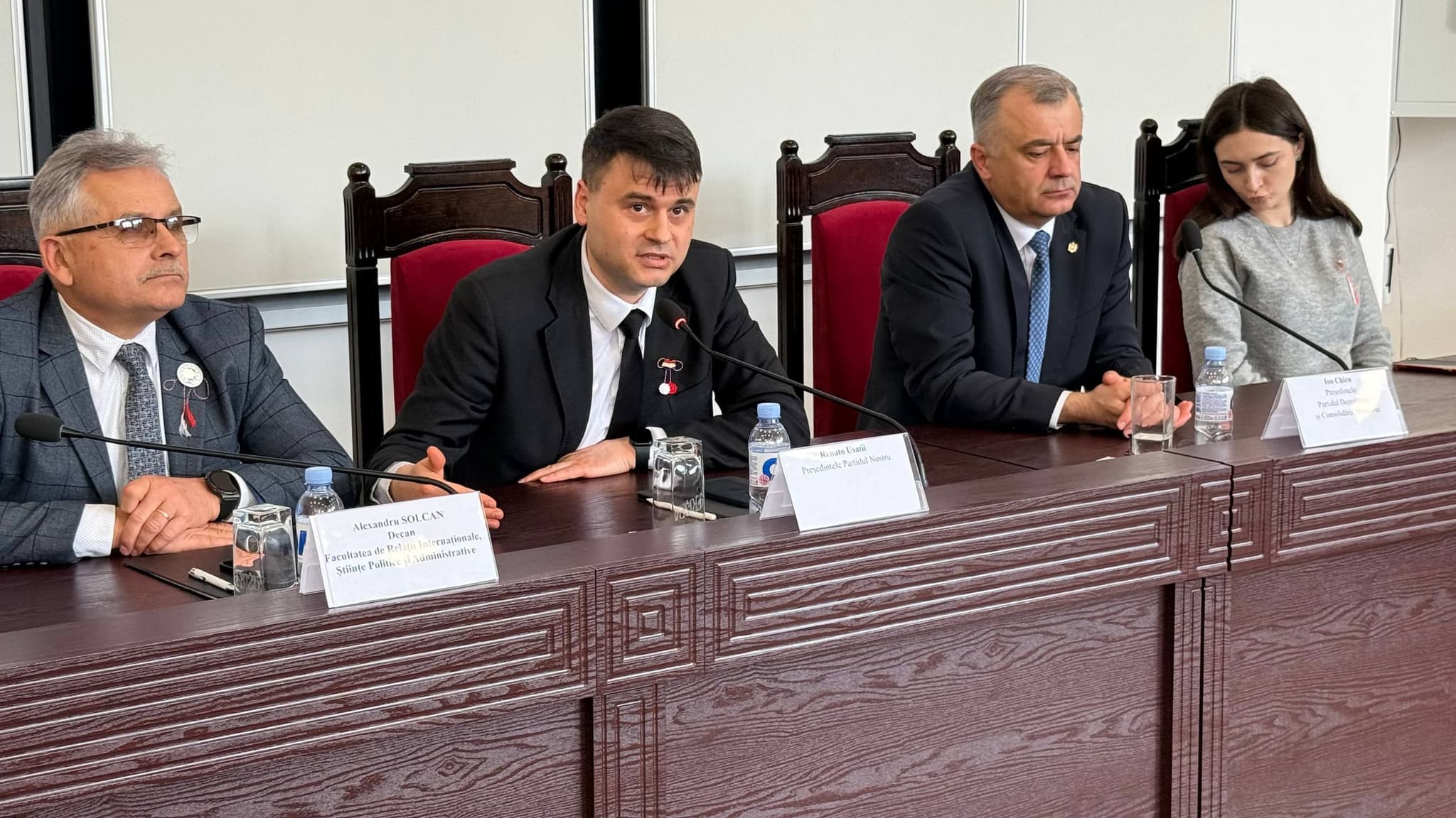 04.03.2026 – Participation of MP Alexandr Berlinschii in a public debate held within the Student Days of FRIȘPA 2026, Moldova State University 