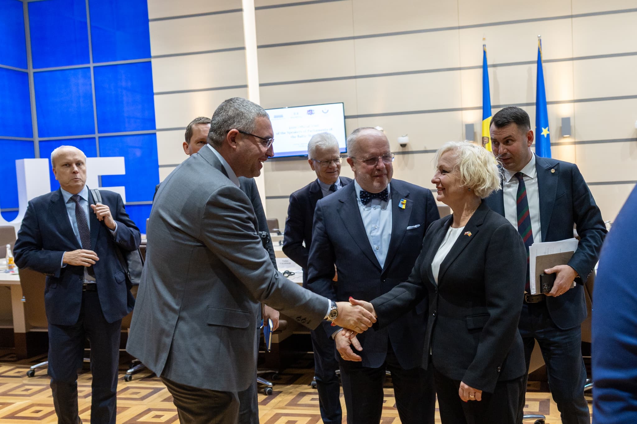 (FOTO) Renato Usatîi a participat la întrevederea cu președinții parlamentelor din țările baltice (4)