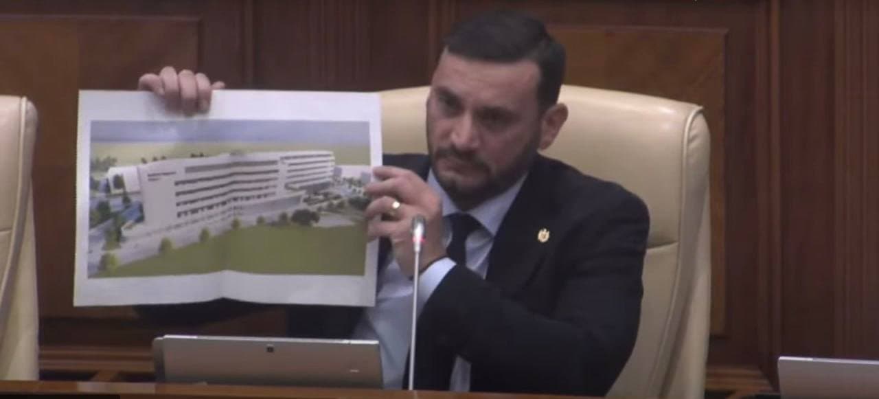 Nicolae Margarint – ministrului Finanțelor: Ritmul lent al finanțării Spitalului Regional Bălți pune în pericol sănătatea oamenilor din nordul țării!
