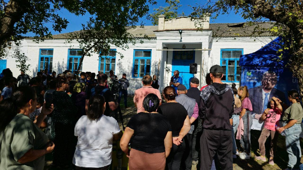 28.09.2024 - Meeting with the residents of Ochiul Alb, Drochia district