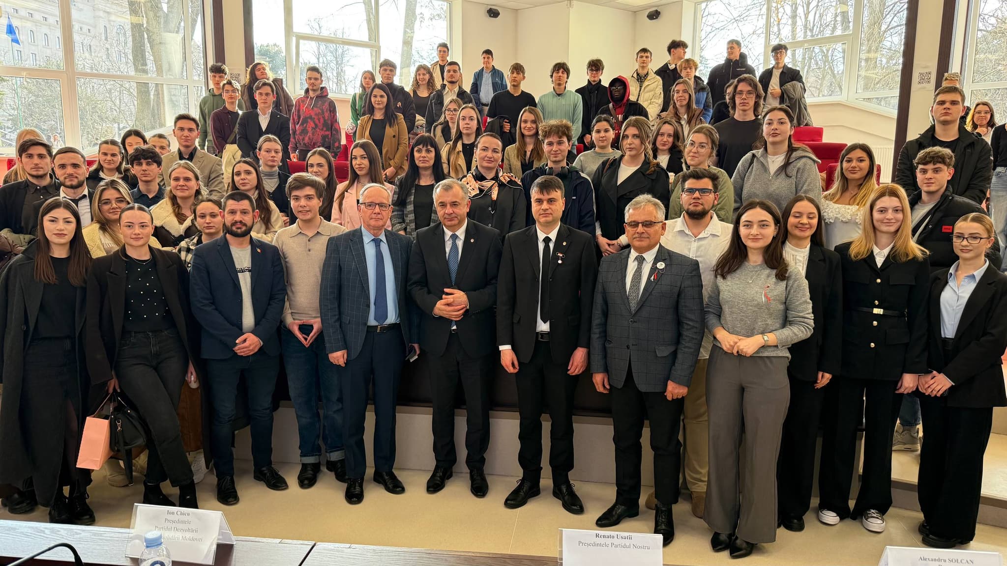 Deputatul Partidului Nostru, Alexandr Berlinschii, către studenții FRIȘPA: Vă îndemn să vă stabiliți scopuri bine definite și să nu renunțați niciodată la ele! (6)
