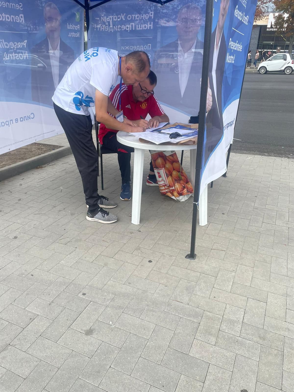 Continuă activ colectarea semnăturilor în susținerea candidaturii lui Renato Usatîi la funcția de președinte – detalii și oportunități de implicare în capitală (1)