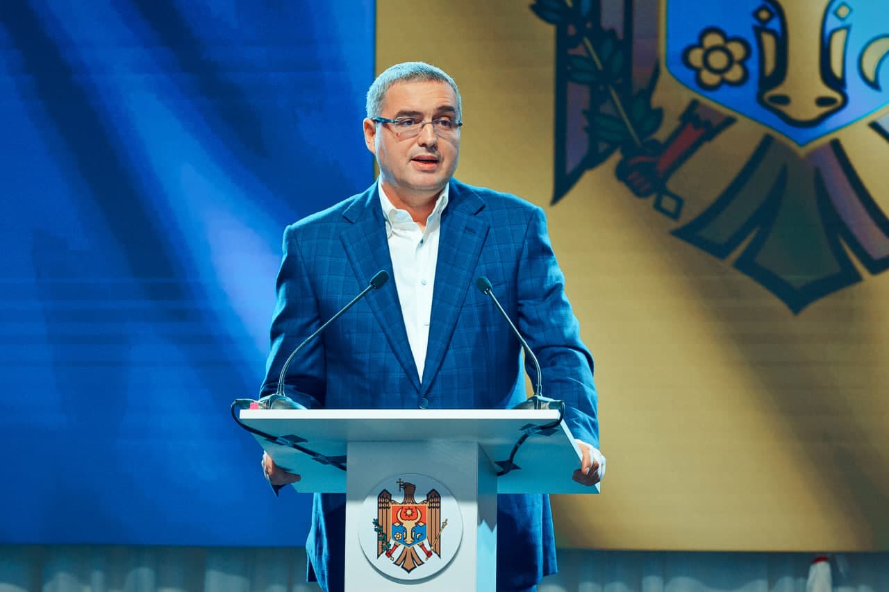 LEADER OF "OUR PARTY" CRITICIZED MOLDOVAN PRESIDENT'S SPEECH IN PARLIAMENT