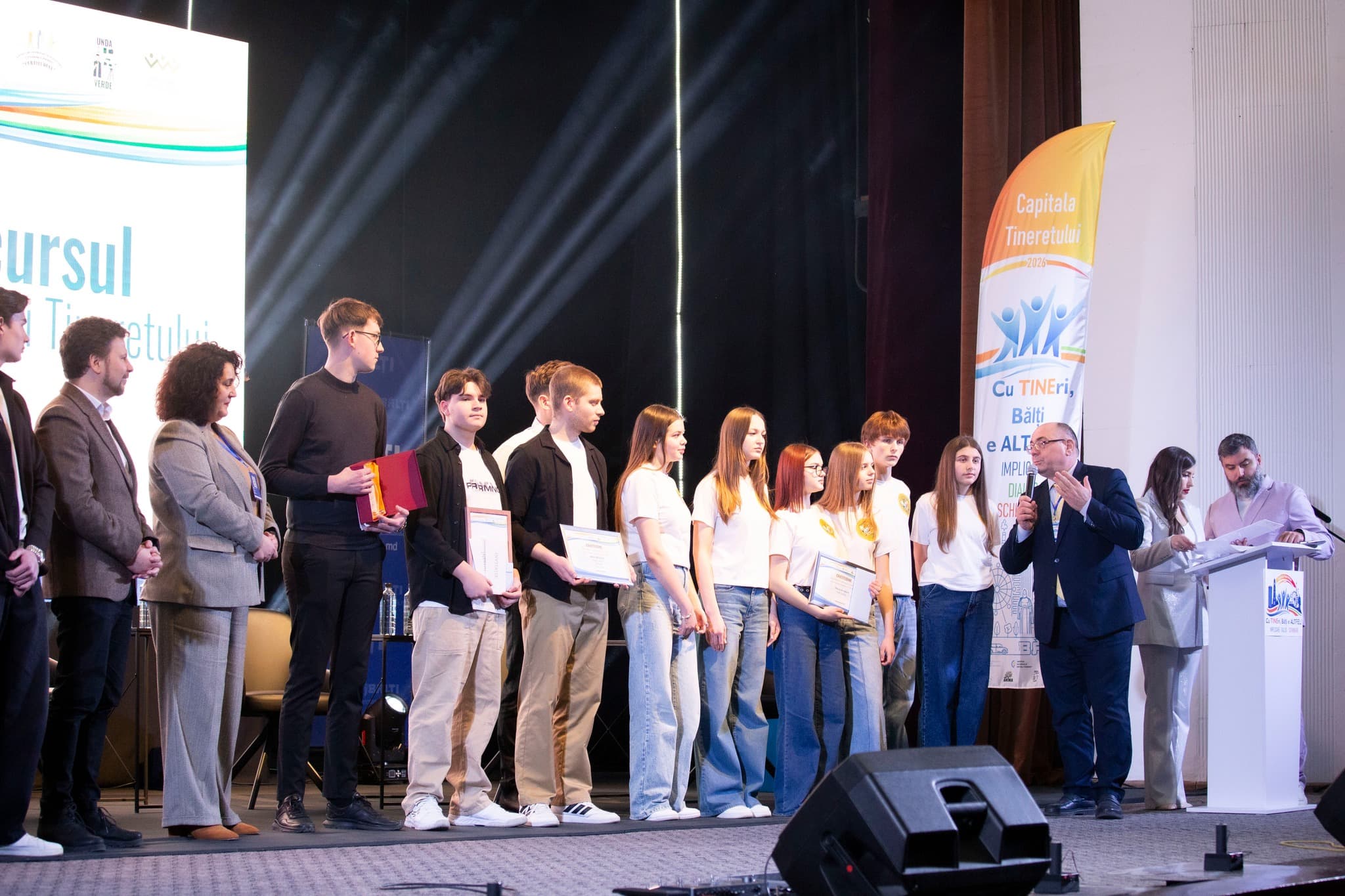 Alexandr Petkov, la deschiderea programului „Bălți – Capitala Tineretului 2026”: „Ambiția tinerilor creează succesul întregii țări. Împreună vom reuși!” (8)