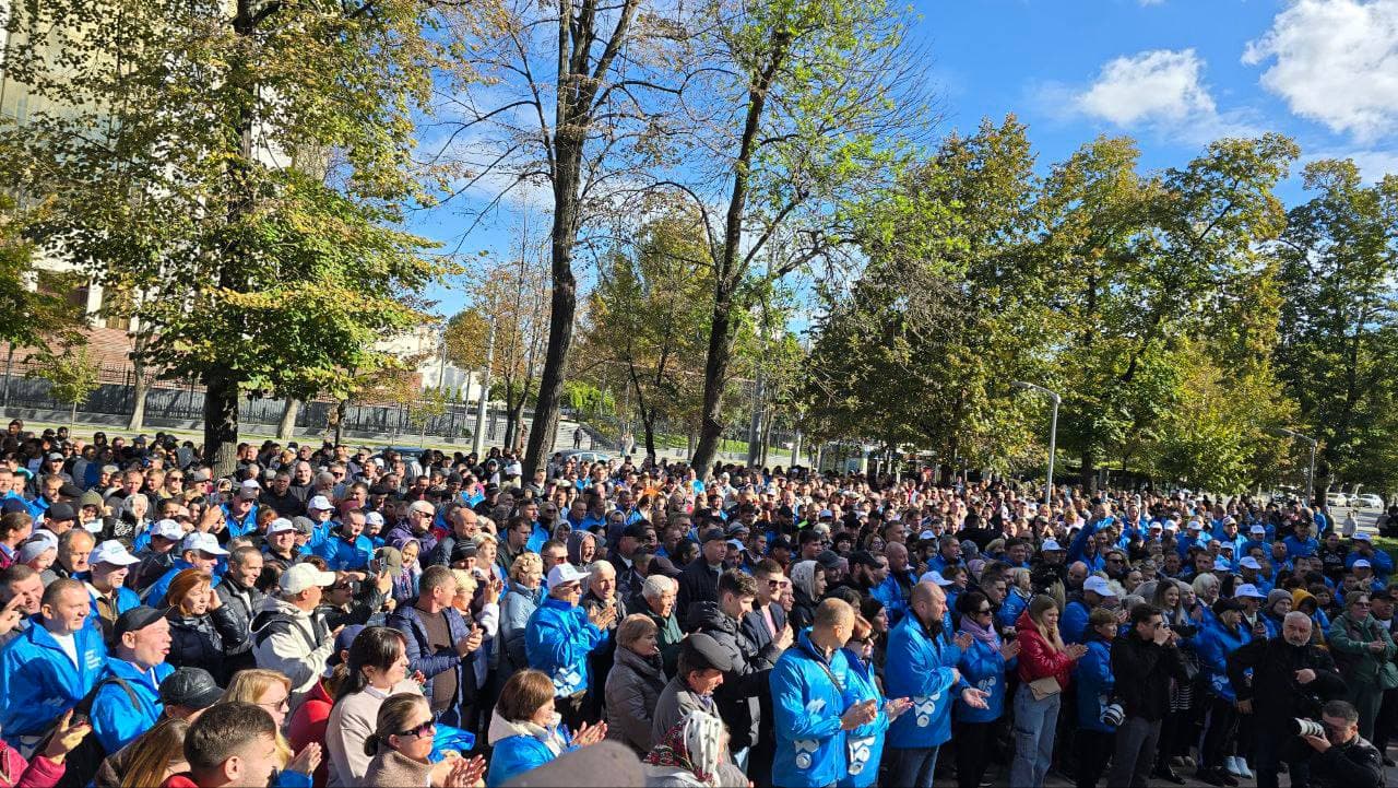 Renato Usatîi, alături de mii de susținători: pe 20 octombrie, Votăm DOAR PENTRU MOLDOVA! (6)