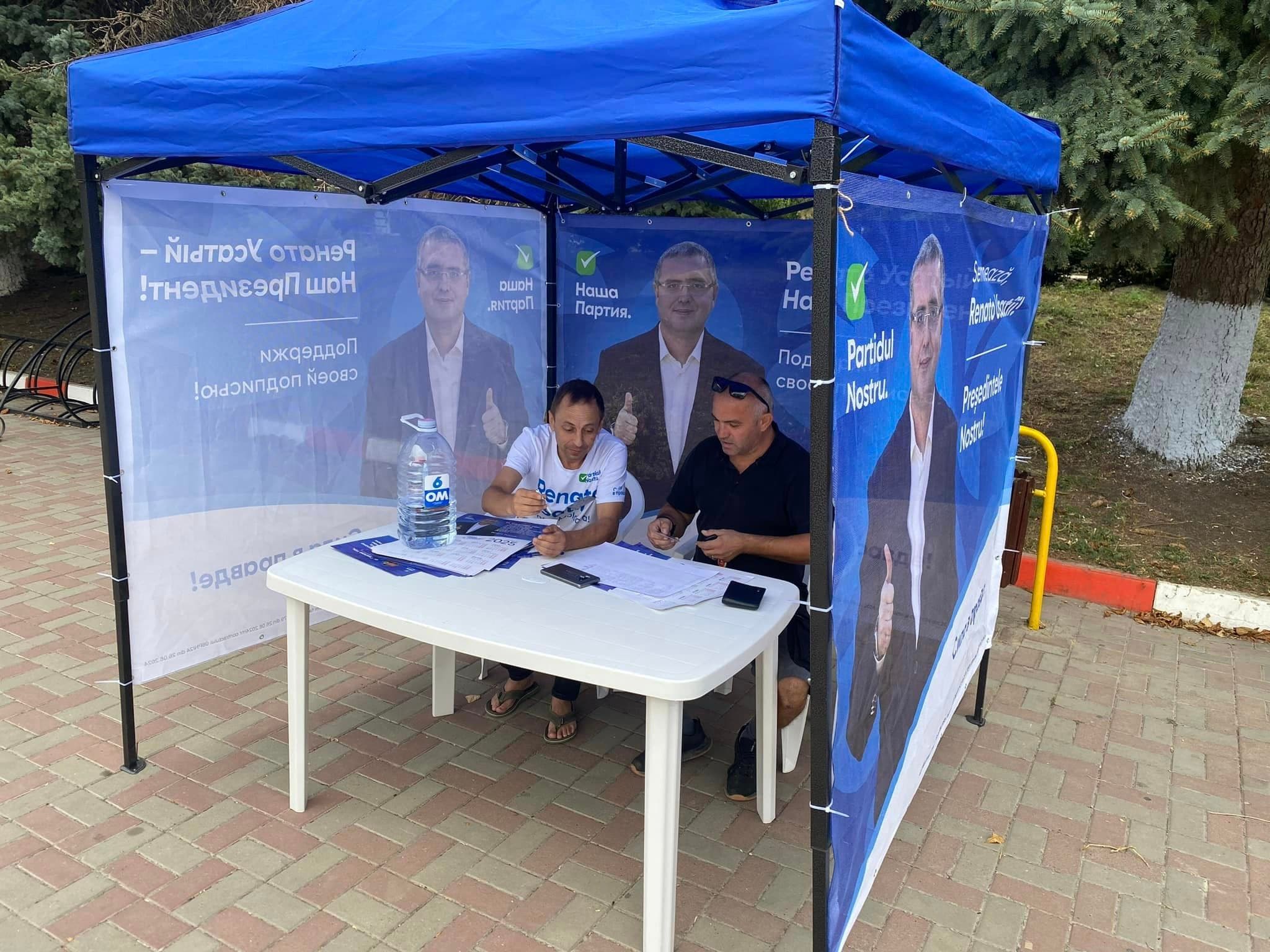 Campania de colectare a semnăturilor pentru Renato Usatîi se apropie de final. Echipele aduc mulțumiri cetățeniilor pentru susținere  (2)