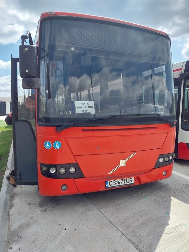 10 autobuze pentru municipiul Bălți, dăruite de municipiul Reșița din România (2)