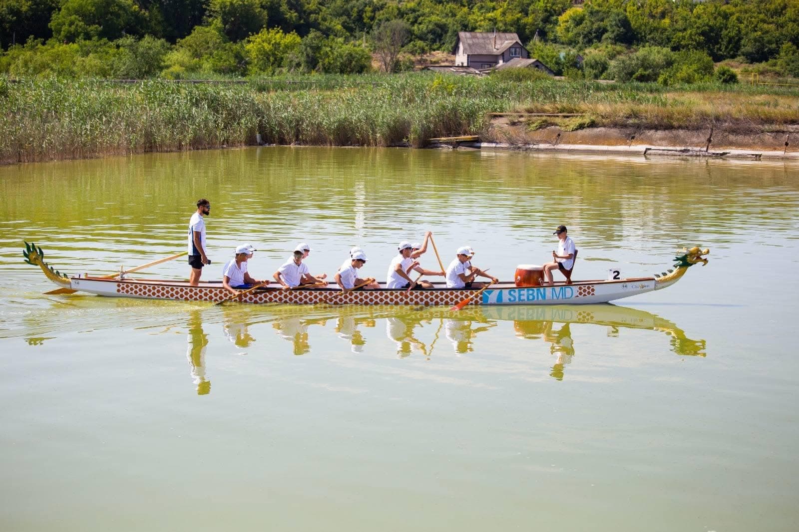 În premieră, la Bălți a avut loc Campionatul Național de kaiac-canoe Dragon boat. Alexandr Petkov: După reconstrucția Canalului de Canotaj, vom putea găzdui și Campionatele Europene! (9)