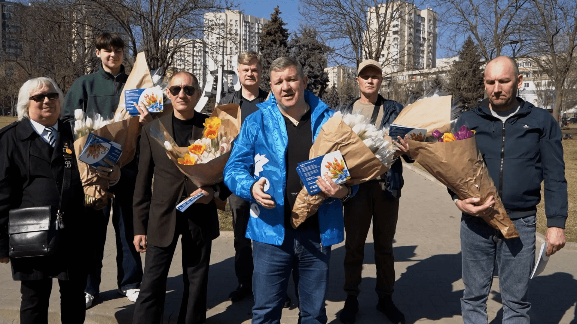 The men of Our Party congratulated women across the country on March 8th.