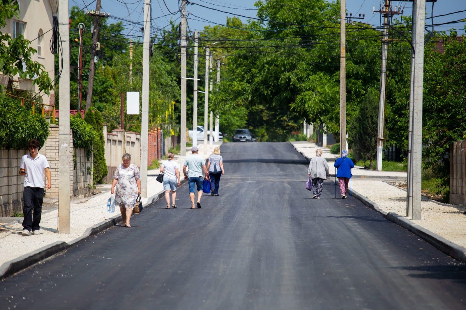 Alexandr Petkov: La Bălți a fost finalizată prima etapă a lucrărilor de reparație pe strada Libertății (1)