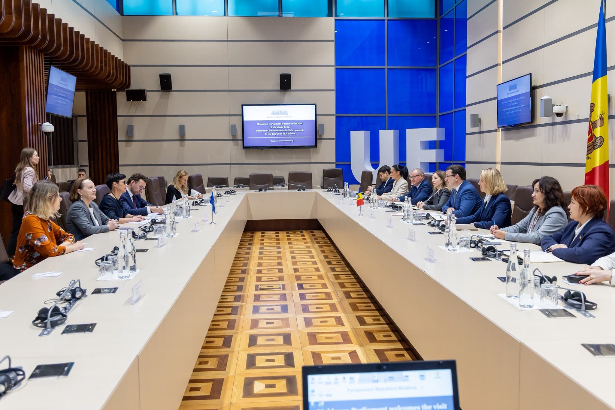 „Bulevardul Europei” în municipiul Bălți – inițiativă discutată de deputatul Fracțiunii Partidului Nostru, Elena Grițco, cu comisarul european Marta Kos