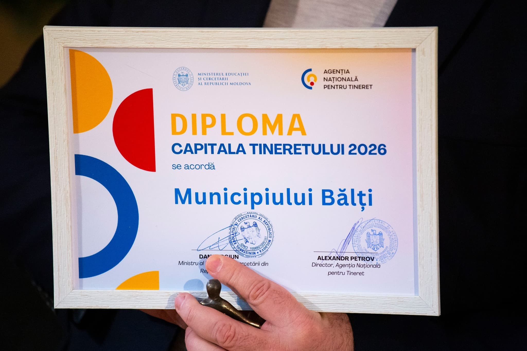 Bălțiul a devenit oficial Capitala Tineretului 2026! Primarul Alexandr Petkov, Partidul Nostru:  Este o recunoaștere a încrederii acordate tinerilor noștri și orașului nostru! (7)