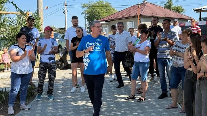 7.09.2025 - Meeting with citizens, Catranic village, Falesti district