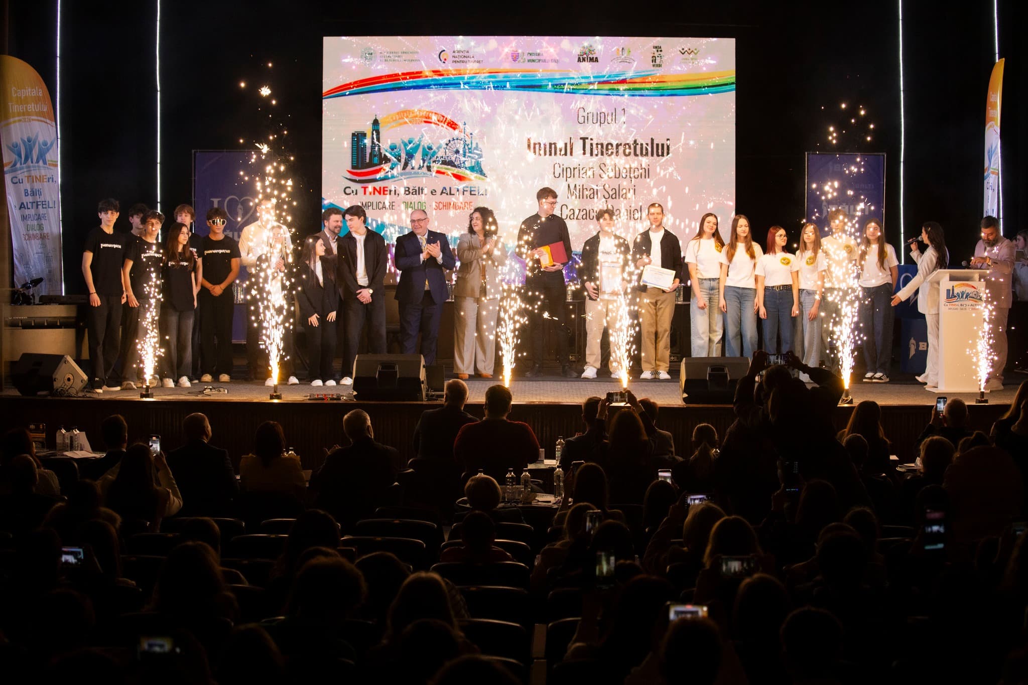 Alexandr Petkov, la deschiderea programului „Bălți – Capitala Tineretului 2026”: „Ambiția tinerilor creează succesul întregii țări. Împreună vom reuși!” (2)