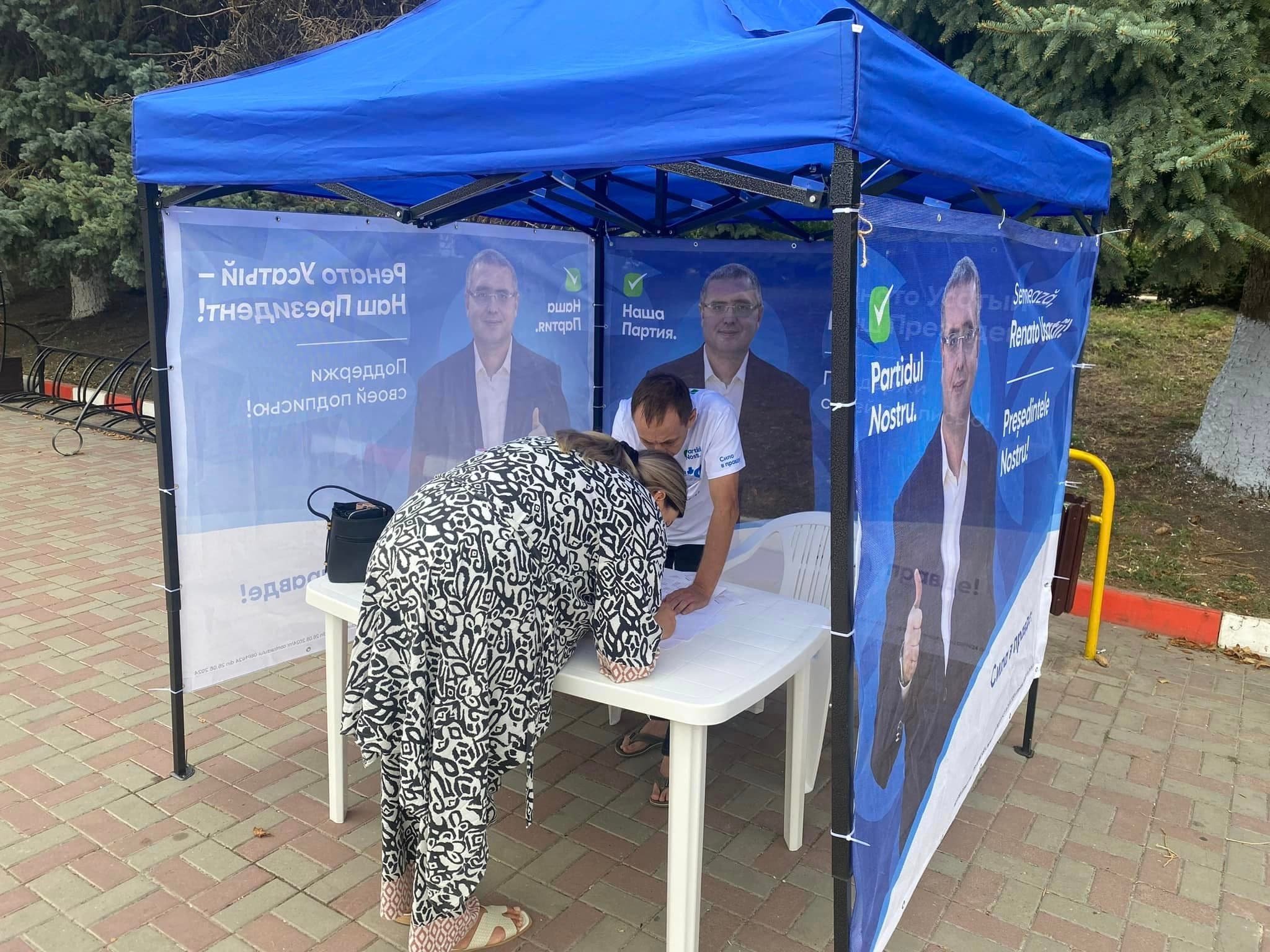 Campania de colectare a semnăturilor pentru Renato Usatîi se apropie de final. Echipele aduc mulțumiri cetățeniilor pentru susținere  (3)