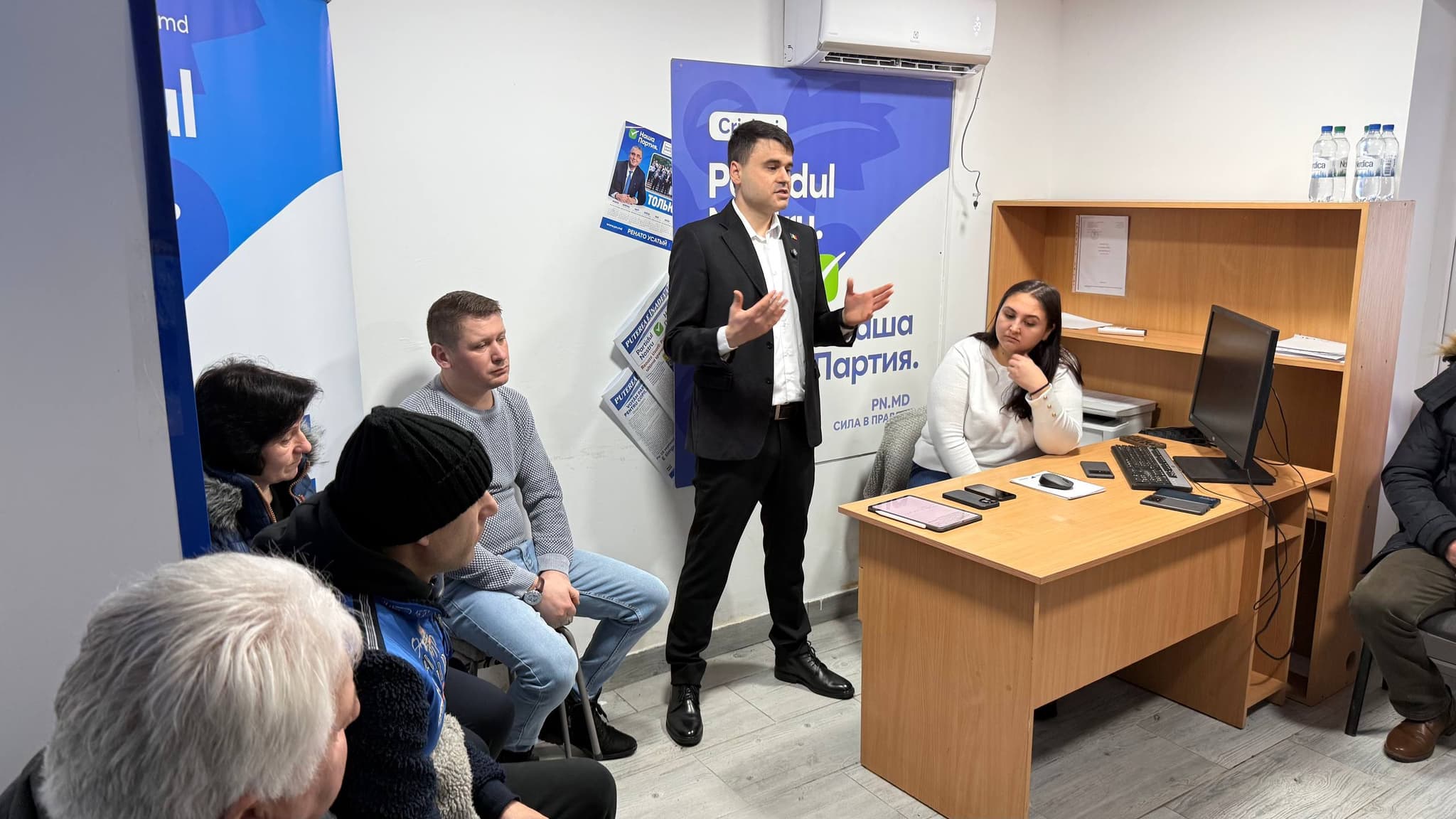 Alexandr Berlinschii (Partidul Nostru) s-a întâlnit cu locuitorii din Criuleni: Oamenii cer condiții decente de trai, prețuri și facturi mai mici (4)