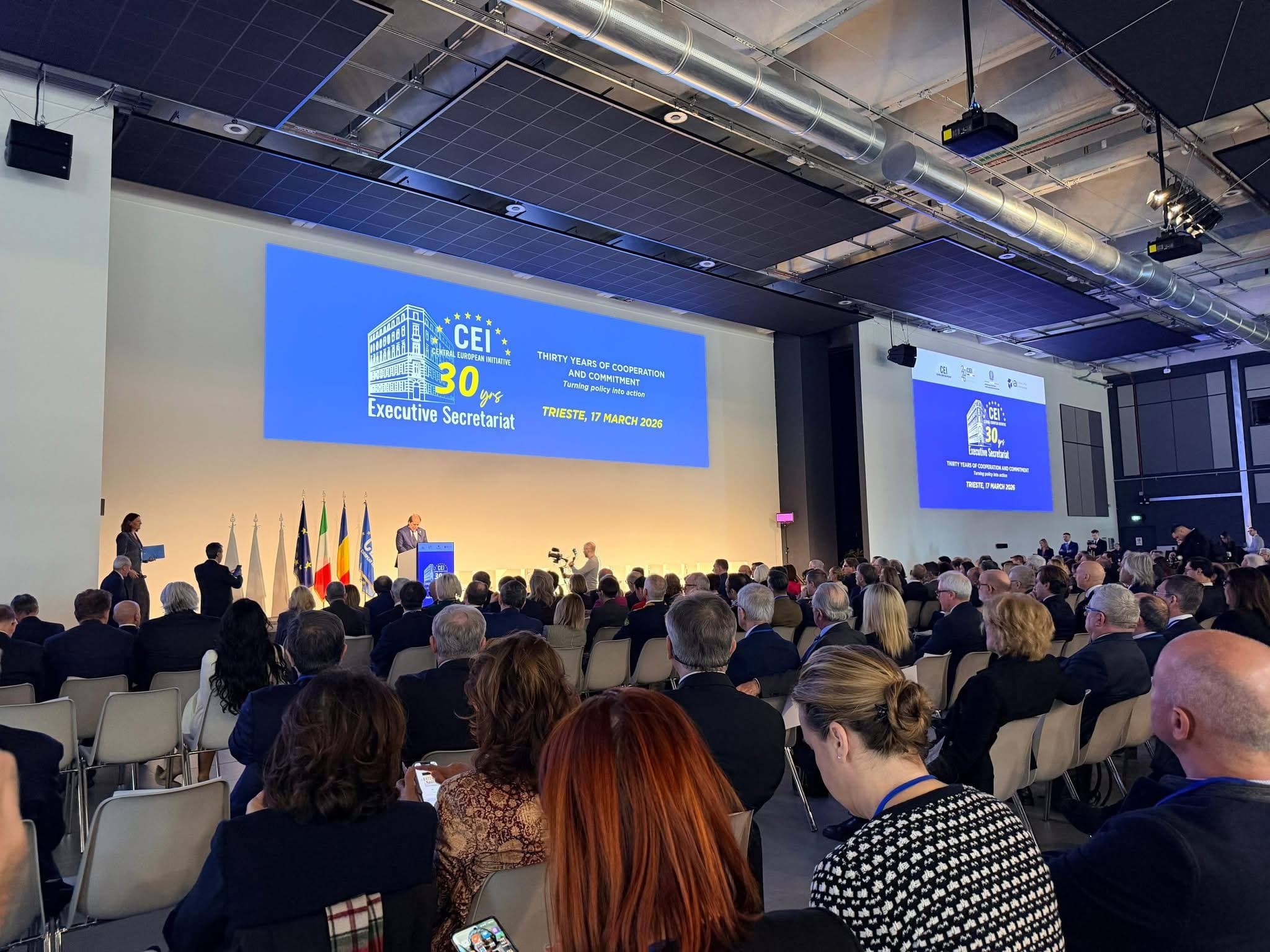 Renato Usatîi a participat la conferința Inițiativei Central-Europene (CEI), dedicată aniversării a 30 de ani ai Secretariatului Executiv al CEI (1)