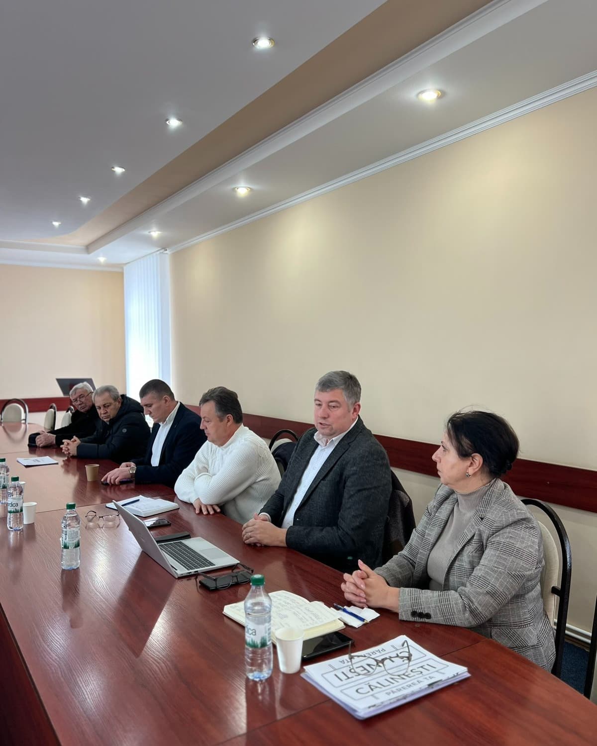Dialog transparent cu comunitățile: Deputatul Alexandr Berlinschii și primarul orașului Cantemir, Roman Ciubaciuc, în primele discuții privind procesul de amalgamare (2)
