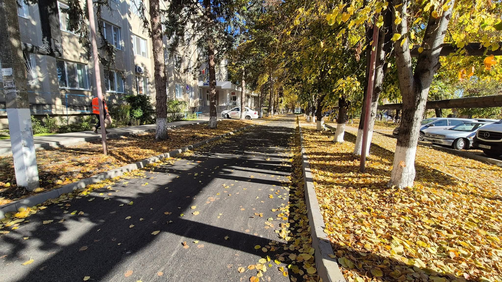 (FOTO) La Glodeni au fost reparate două străzi. Primarul Stela Onuțu: „Împreună facem orașul mai frumos – stradă cu stradă” (4)