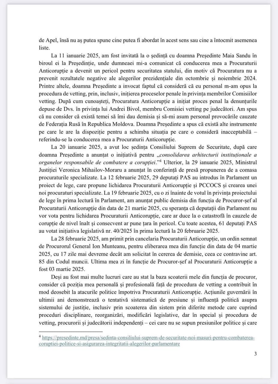 Renato Usatîi: Scrisoarea Veronicăi Drăgălin a demonstrat cât de putred este sistemul creat de PAS (3)