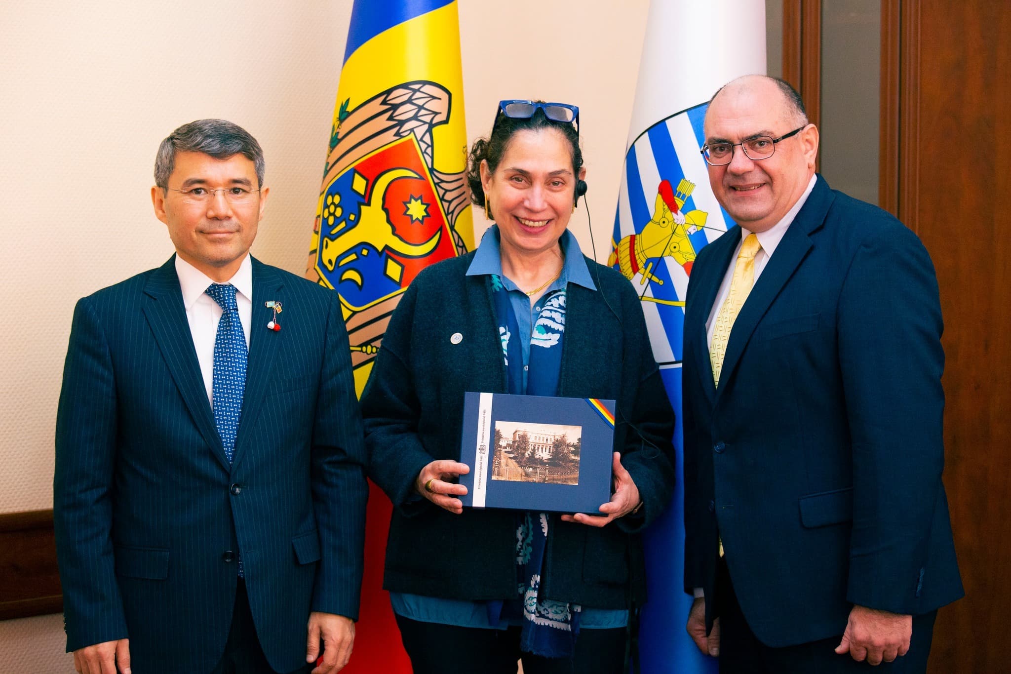 Primarul municipiului Bălți, Alexandr Petkov, a discutat cu reprezentanții ONU și Kazahstanului despre asistență pentru infrastructura orașului (4)