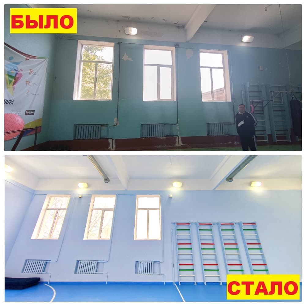 (FOTO) Redeschiderea sălii de sport a Centrului de Creație „M. Blanc” din Bălți – un nou angajament îndeplinit al primarului Alexandr Petkov (Partidul Nostru) (3)