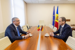 CHAIRMAN OF OUR PARTY AND GERMAN AMBASSADOR DISCUSSED SITUATION IN MOLDOVA AND BILATERAL COOPERATION