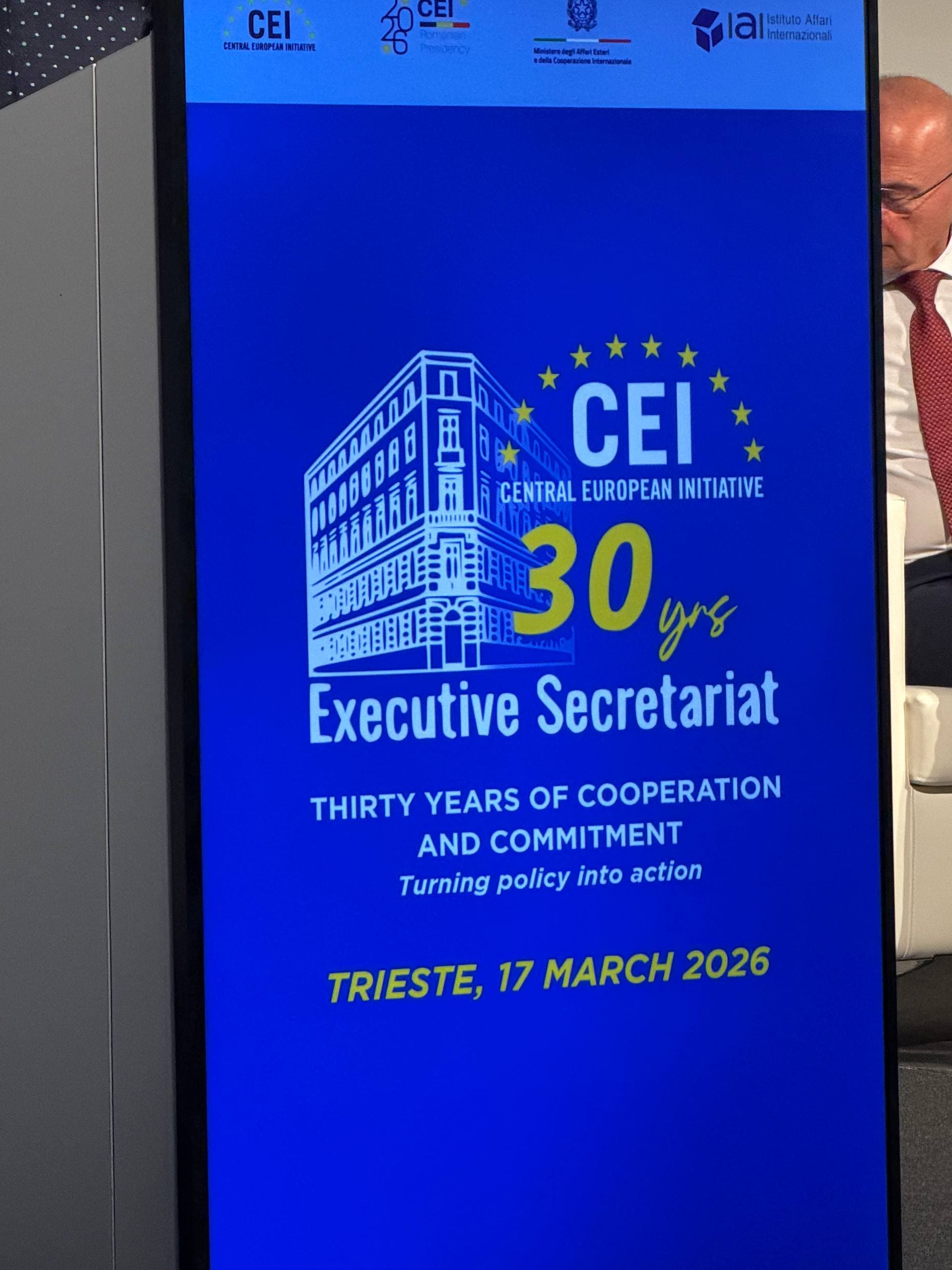 Renato Usatîi a participat la conferința Inițiativei Central-Europene (CEI), dedicată aniversării a 30 de ani ai Secretariatului Executiv al CEI (2)