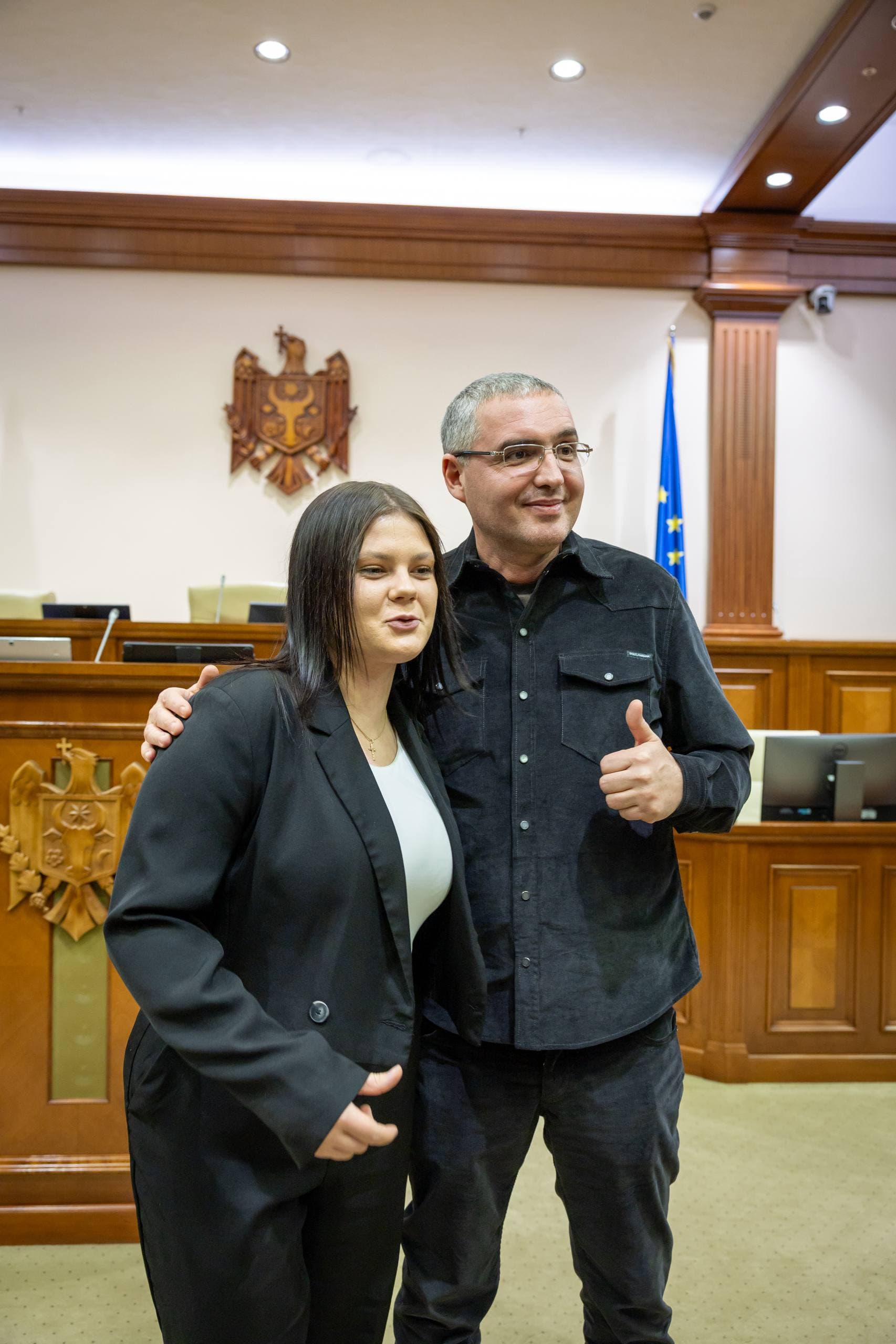 Renato Usatîi a avut o întâlnire la Parlament cu studenții Academiei „Ștefan cel Mare” (3)