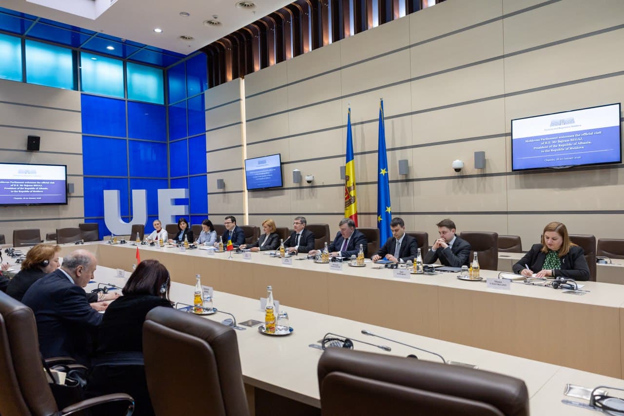 Deputatul Partidului Nostru, Alexandr Berlinschii, a discutat cu Președintele Albaniei, aflat în vizită oficială în Republica Moldova (5)